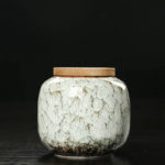 Teedose aus Keramik Design Iris